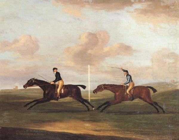 Francis Sartorius The Race For The King's Plate at Newmarket,6th May 1797,Won By 'Tottenridge' china oil painting image